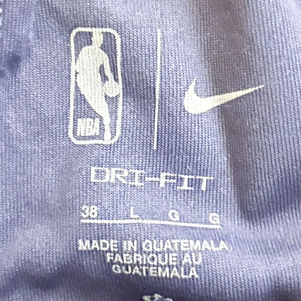 Nike NBA Mens Size L Brooklyn Nets City Edition 75th Anniversary Swingman Shorts